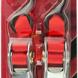 Load image into Gallery viewer, Erickson Over-Center Buckle Strap - 1" x 6' - Red 05729 - Side View