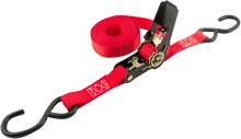 Load image into Gallery viewer, Erickson Ratchet Strap - 1" x 15' - Red 01400 - Main Product View