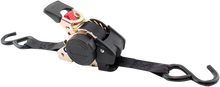 Load image into Gallery viewer, Erickson Retractable Ratchet Tie-Downs - 10' - Black 34415 - Detail View