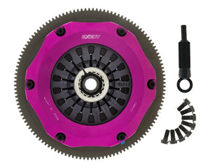 Exedy 04-17 Subaru WRX STI EJ255/EJ257 2.5L Twin-Organic Clutch Kit - Main Product View