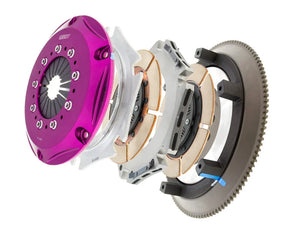 Exedy 1989-1998 Nissan 240SX L4 Hyper Twin Cerametallic Clutch Sprung Center Disc Push Type Cover - Main Product View