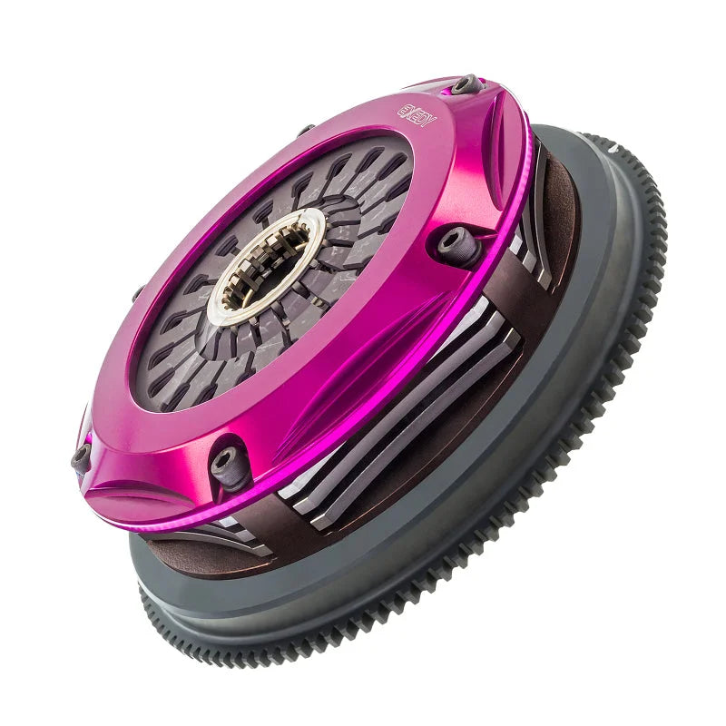 Exedy 1993-1994 Nissan Skyline GTR L6 Hyper Triple Cerametallic Clutch Rigid - Main Product View