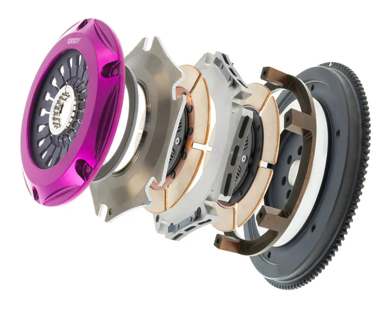 Exedy 1993-1994 Nissan Skyline GTR L6 Hyper Twin Cerametallic Clutch Sprung Center Disc Pull Type - Main Product View
