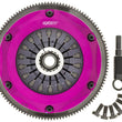 Load image into Gallery viewer, Exedy 1993-1994 Nissan Skyline GTR L6 Hyper Twin Cerametallic Clutch Sprung Center Disc Pull Type - Back View