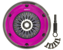 Load image into Gallery viewer, Exedy 1993-1994 Nissan Skyline GTR L6 Hyper Twin Cerametallic Clutch Sprung Center Disc Pull Type - Back View