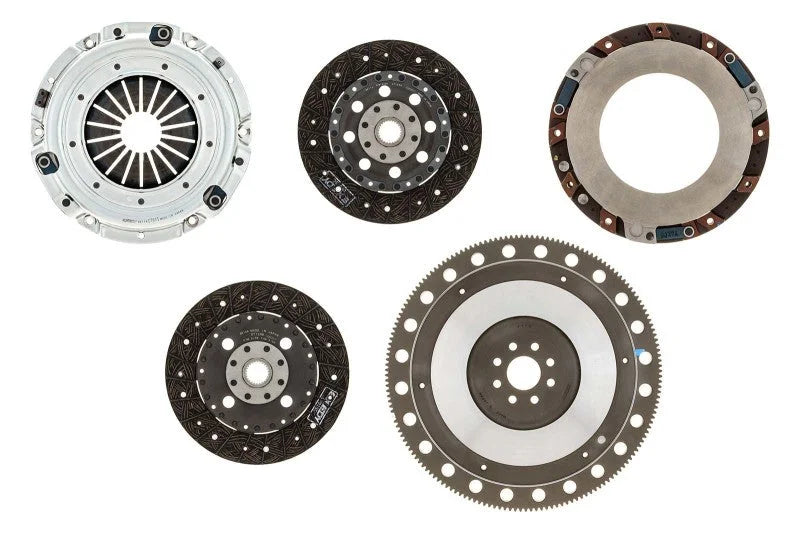 Exedy 1996-10 Mustang 4.6L Organic 26 Teeth 8 Bolt  Twin Disc Clutch - Side View