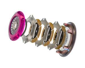Exedy 1996-1996 Mitsubishi Lancer Evolution IV L4 Hyper Triple Cerametallic Clutch Rigid Pull Type - Main Product View