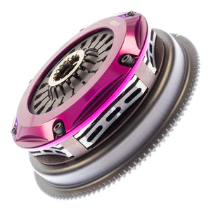 Exedy 1999-2002 Nissan Skyline GTR L6 Hyper Twin Cerametallic Clutch Sprung Center Disc Pull Type - Main Product View