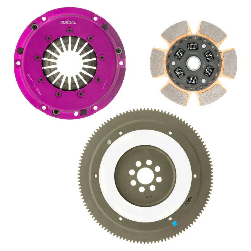 Exedy 2002-2006 Acura RSX L4 Hyper Single Clutch Sprung Center Disc Push Type Cover - Installation View