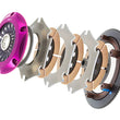 Load image into Gallery viewer, Exedy 2004-2014 Subaru Impreza WRX STI H4 Hyper Triple Cerametallic Clutch Rigid Disc Pull Type - Side View
