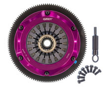 Load image into Gallery viewer, Exedy 2004-2014 Subaru Impreza WRX STI H4 Hyper Twin Cerametallic Clutch Sprung Center Disc Pull - Main Product View