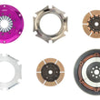 Load image into Gallery viewer, Exedy 2006-2006 Saab 9-2X Aero H4 Hyper Twin Cerametallic Clutch Sprung Center Disc Push Type Cover - Installation View