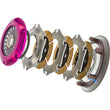 Load image into Gallery viewer, Exedy 2008-2015 Mitsubishi Lancer Evolution GSR L4 Hyper Triple Cerametallic Clutch Rigid Disc - Side View