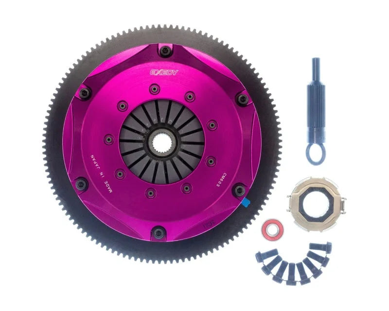 Exedy 2013-2016 Scion FR-S H4 Hyper Twin Cerametallic Clutch Sprung Center Disc Push Type Cover - Additional View 5