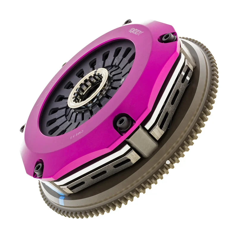 Exedy 96-06 Mitsubishi Evo 4-9 4G63T 2.0L Twin-Organic Clutch Kit - Back View