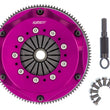 Load image into Gallery viewer, Exedy Hyper Twin Cerametallic Clutch Sprung Center Disc Push Type Cover fits 1989-1994 Nissan 240SX - Side View