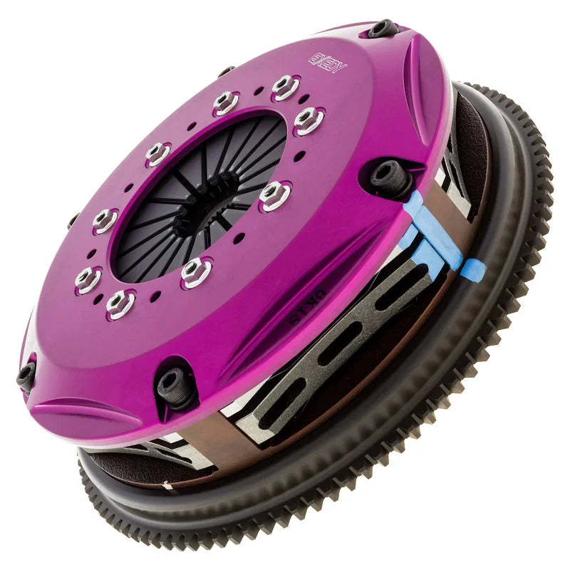 Exedy Hyper Twin Cerametallic Clutch Sprung Center Disc Push Type Cover fits 1989-1994 Nissan 240SX - Back View