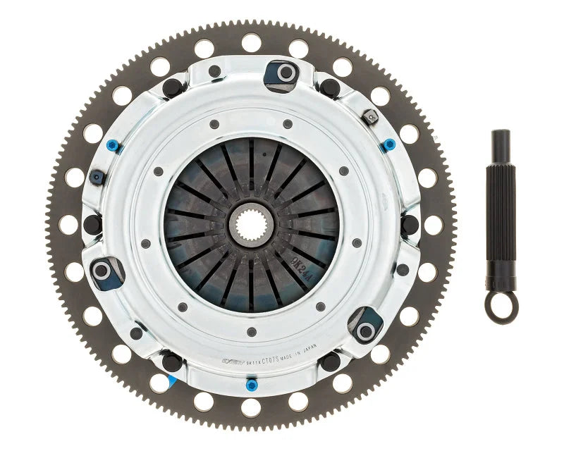 Exedy Organic 23 Teeth 8 Bolt Twin Disc Clutch fits 2011-2017 Ford Mustang GT 5.0L - Back View