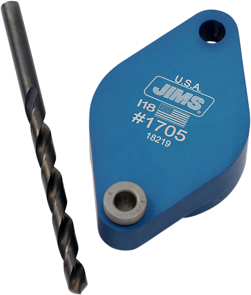 Exhaust Drill Plate Jims USA 1705 - Main Product View