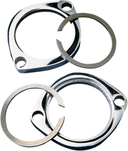 Load image into Gallery viewer, Exhaust Flange Kit - Chrome DragSpecialties 74545 - Main Product View