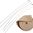 Load image into Gallery viewer, Exhaust Heat Wrap Kit with Ties - Tan - 2" x 25' DragSpecialties 525-2004 - Main Product View