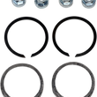 Load image into Gallery viewer, Exhaust Port Graphite Gasket Kit - Big Twin/XL/EVO James Gasket 65324-83-KWG2 - Main Product View
