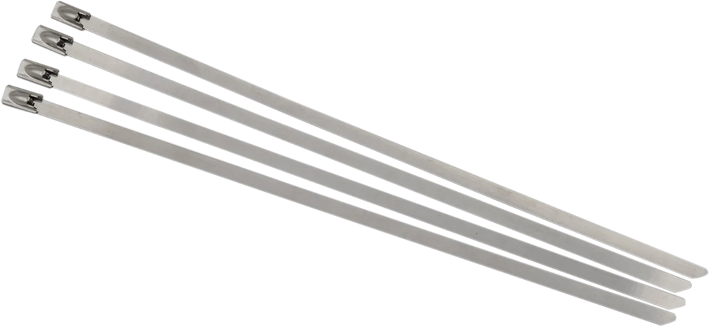 Exhaust Wrap Clamps - 8" - 4 Pack - Main Product View