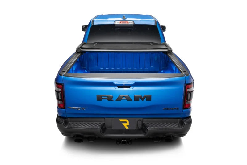 Extang 12-18 Dodge RamBox 1500 w/ Cargo Management System (6ft 4in) Trifecta e-Series - Back View