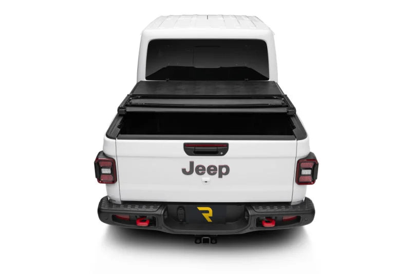 Extang 2020 Jeep Gladiator (JT) (w/wo Rail System) Trifecta 2.0 - Back View