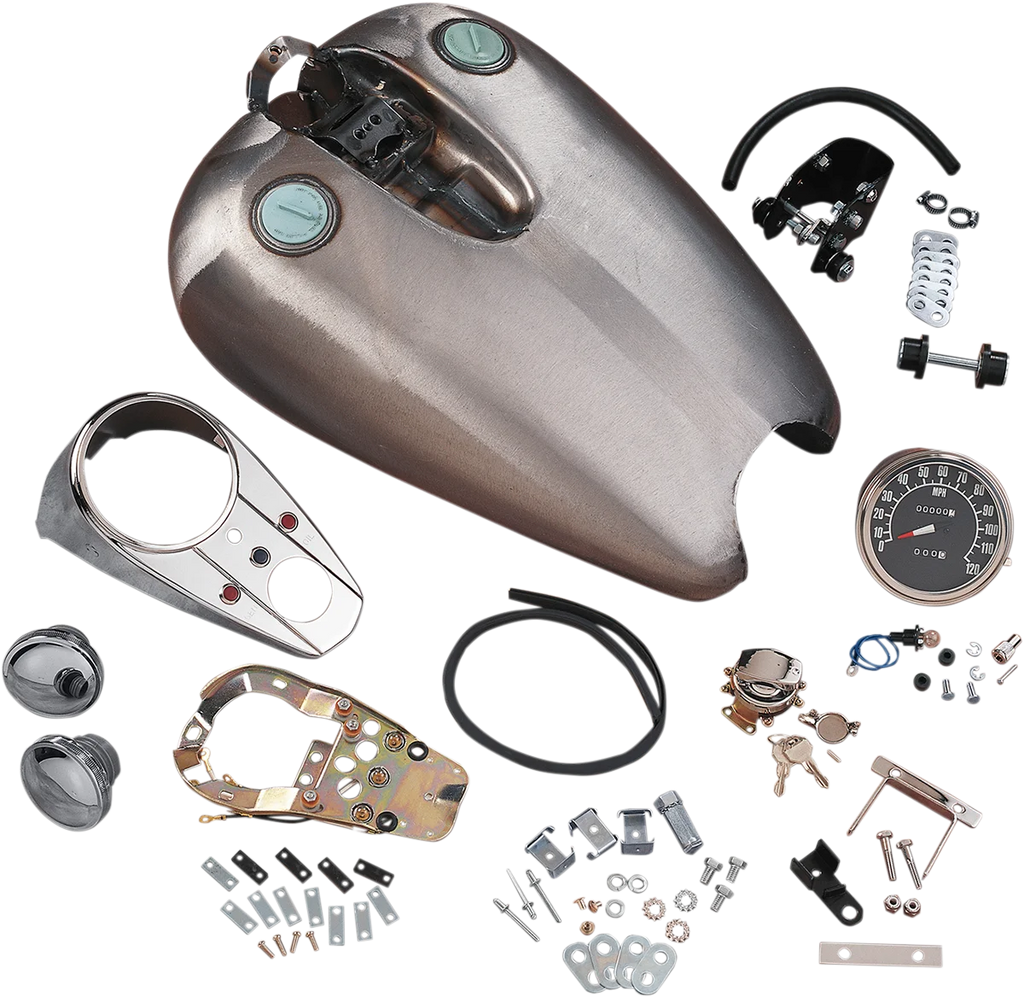 Extended Dash Tank Kit - Quickbob® - Sportster DragSpecialties 11603-BX46 - Main Product View