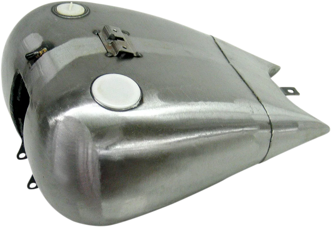 Extended Gas Tank with Gauge Bung - Softail DragSpecialties 011864BX46 - Side View