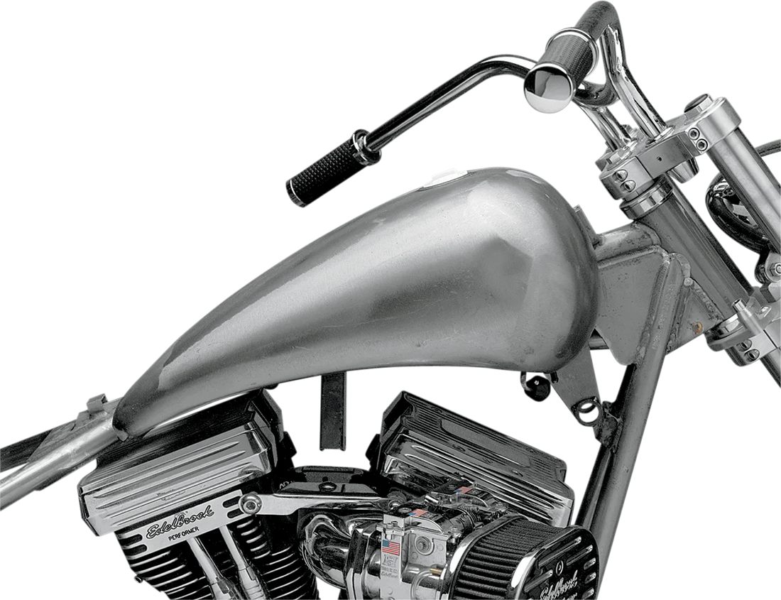 Extended Gas Tank with Screw-In Cap - Softail DragSpecialties 011675-BX40 - Side View