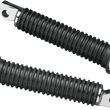 Load image into Gallery viewer, Extended Length Rubber Passenger Peg DragSpecialties 17-0441C-BC324 - Main Product View