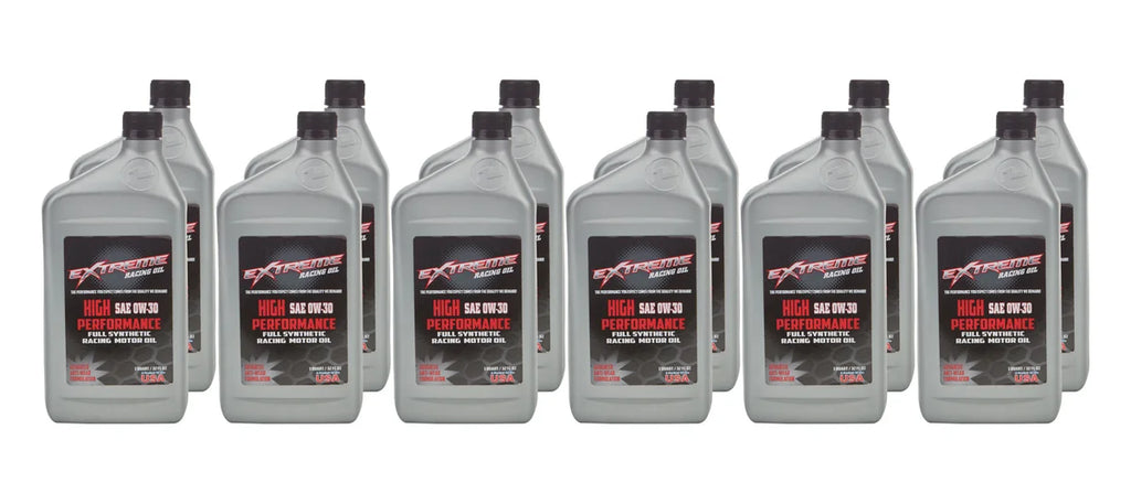 Extreme Racing Oil 0W30 Full Synthetic 12 x 1 Quart HP0W30C