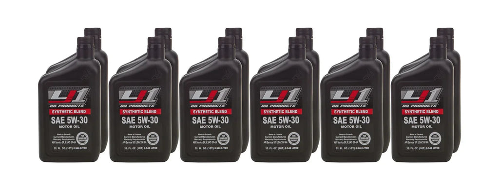 Extreme Racing Oil 5W30  Synthetic Blend 12 x 1 Quart SP5W-30