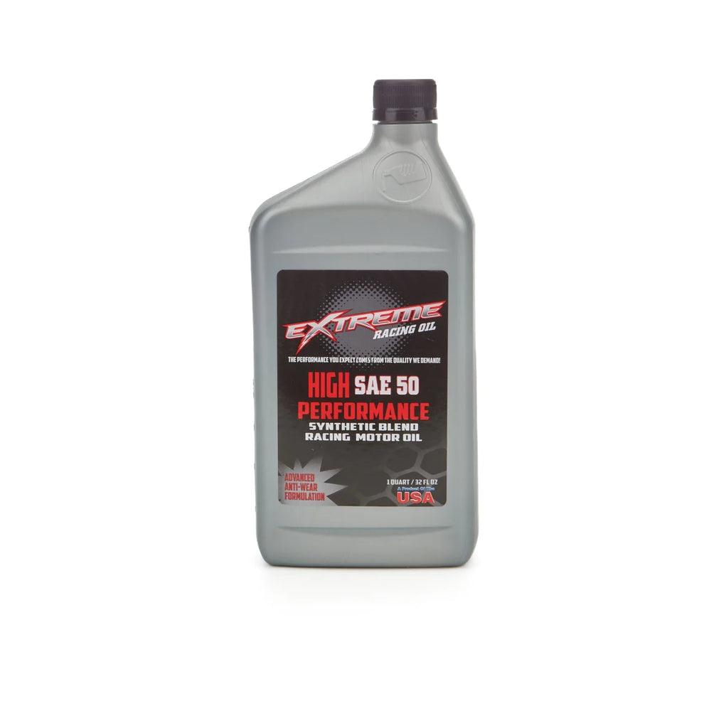 Extreme Racing Oil SAE 50 Synthetic Blend 1 Quart HPSAE-50Q