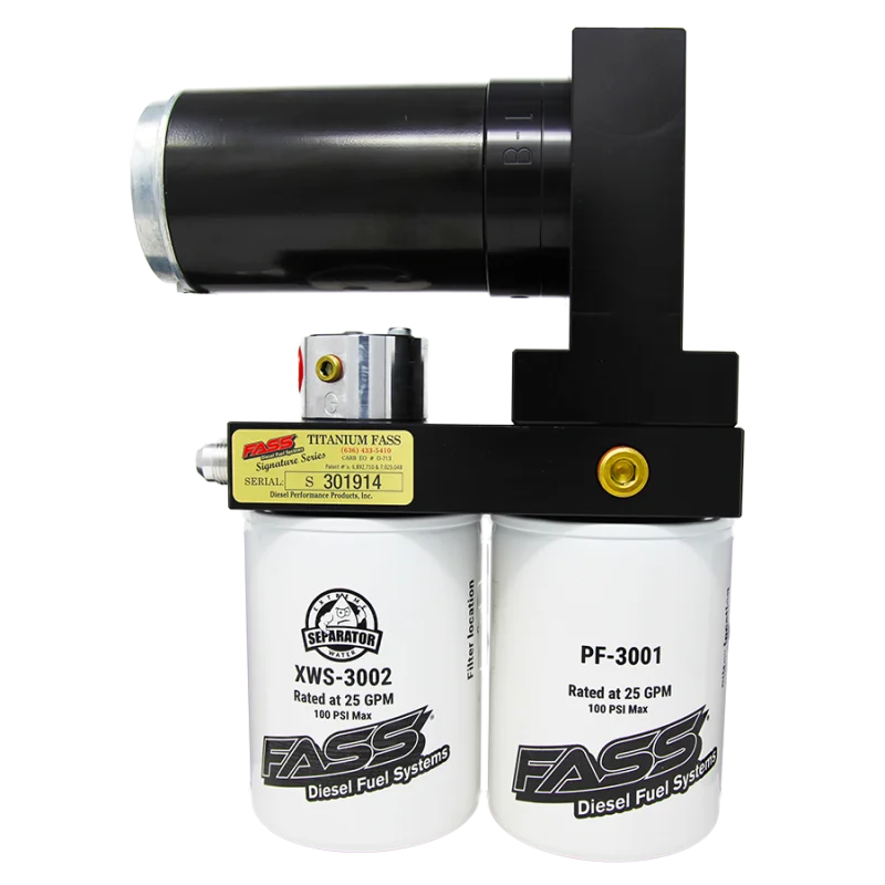FASS 05-17 Dodge 2500/3500 Cummins 165gph Titanium Series Fuel Air Separation System TS D07 165G - Main Product View