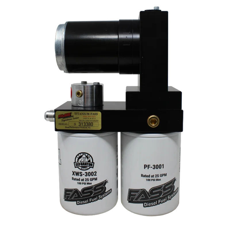 FASS Class 8 165gph/16-18psi Titanium Signature Series Fuel Air Separation System TS 165G - Main Product View