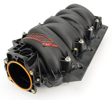 Load image into Gallery viewer, FAST LSX Manifold 92MM Inlet - Black - Side View