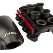 Load image into Gallery viewer, FAST LSXHR 103mm Black Polymer Rectangular Port LS7 Intake Manifold - Side View