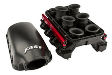 Load image into Gallery viewer, FAST LSXHR 103mm Black Polymer Rectangular Port LS7 Intake Manifold - Side View