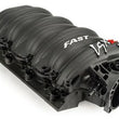 Load image into Gallery viewer, FAST LSXR 102MM Rect Port Intake Manifold - Black w/ 102MM Big Mouth Billet Throttle Body (Kit) - Installation View