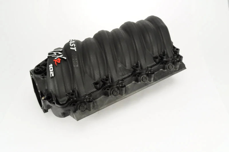 FAST LSXR Manifold 102MM GenIII LS - Black - Side View