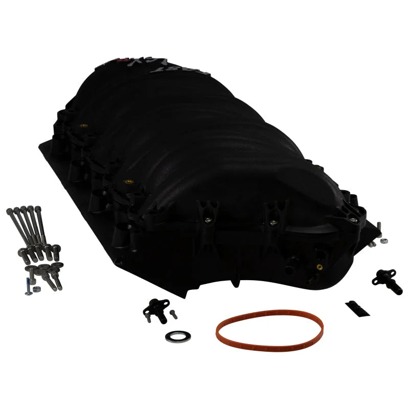 FAST LSXR Manifold 102MM Rect Port - Black - Main Product View
