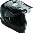 Load image into Gallery viewer, FIRSTGEAR Ajax Adventure Helmet Black - XS - Installation View
