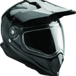 Load image into Gallery viewer, FIRSTGEAR Hyperion Carbon Helmet Black - XS - Back View