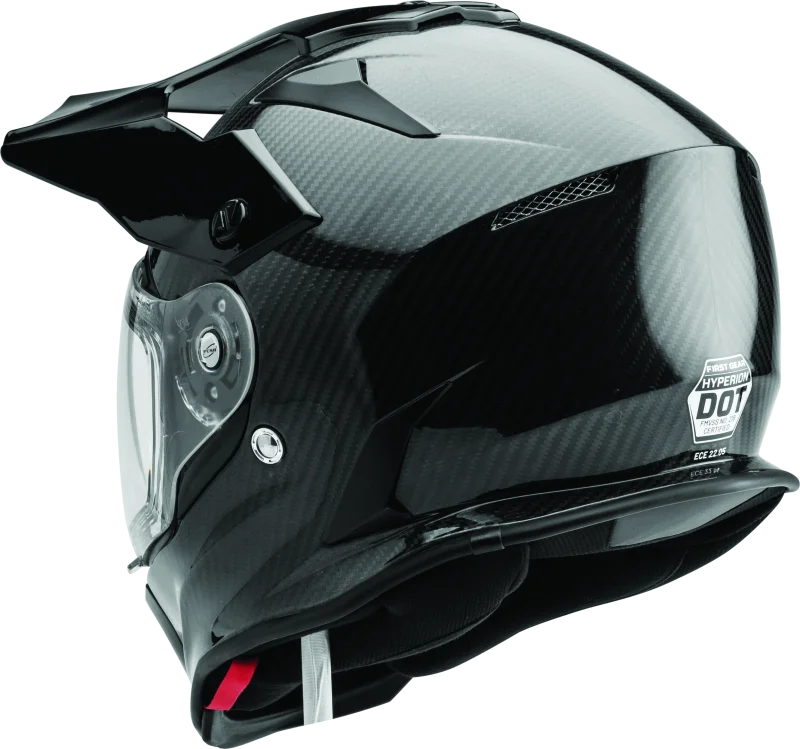 FIRSTGEAR Hyperion Carbon Helmet Black - XS - Additional View 8