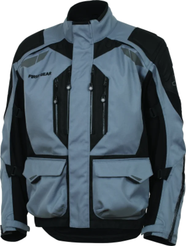 FIRSTGEAR Kathmandu Jacket 2.0 Grey/Black - Large - Side View