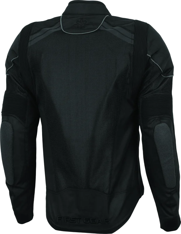 FIRSTGEAR Reflex Mesh Jacket Black - Small - Back View