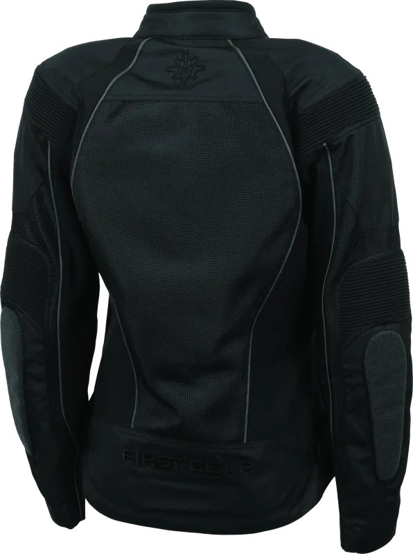 FIRSTGEAR Reflex Mesh Jacket Black Womens - Small - Side View